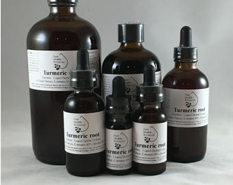 Turmeric Root Tincture / Extract - 1/2oz/ 1oz / 2oz / 4oz / 8oz/ 16oz