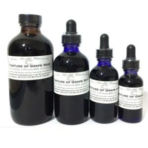 Grape Seed Tincture, Extract, Highest Quality, OPC Supplement Grapeseed image 1
