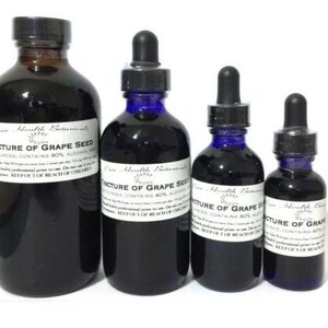 Grape Seed Tincture, Extract, Highest Quality, OPC Supplement Grapeseed image 2