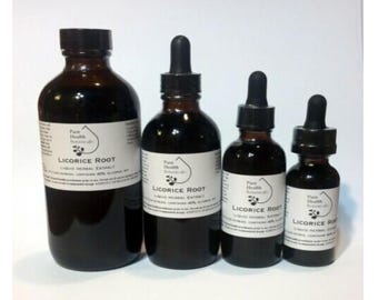 Licorice Root Tincture/Extract, Stress, Liver, Hormone Support, Highest Quality