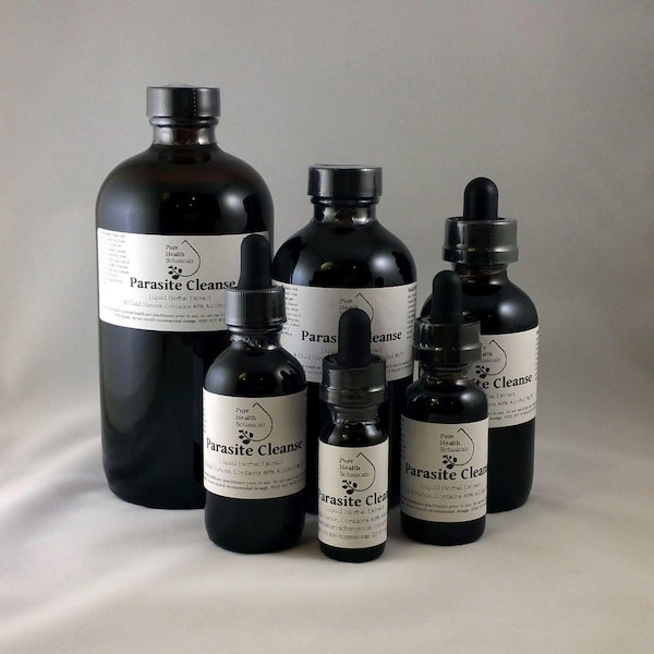 Parasite Cleanse Tincture/Extract-Wormwood,Black Walnut Hull, Clove,Best Quality
