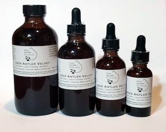 Deer Antler Velvet Tincture/Extract, Energy, IGF-1, Longevity, Highest Quality