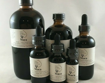 Maca Root Tincture, Extract, Aphrodisiac, Hormone, Fertility