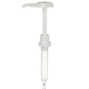 Dispensador de bomba de 1 galón, 38-400. Se adapta a contenedores estándar de 1/2 y 1 galón. Loción y suero.