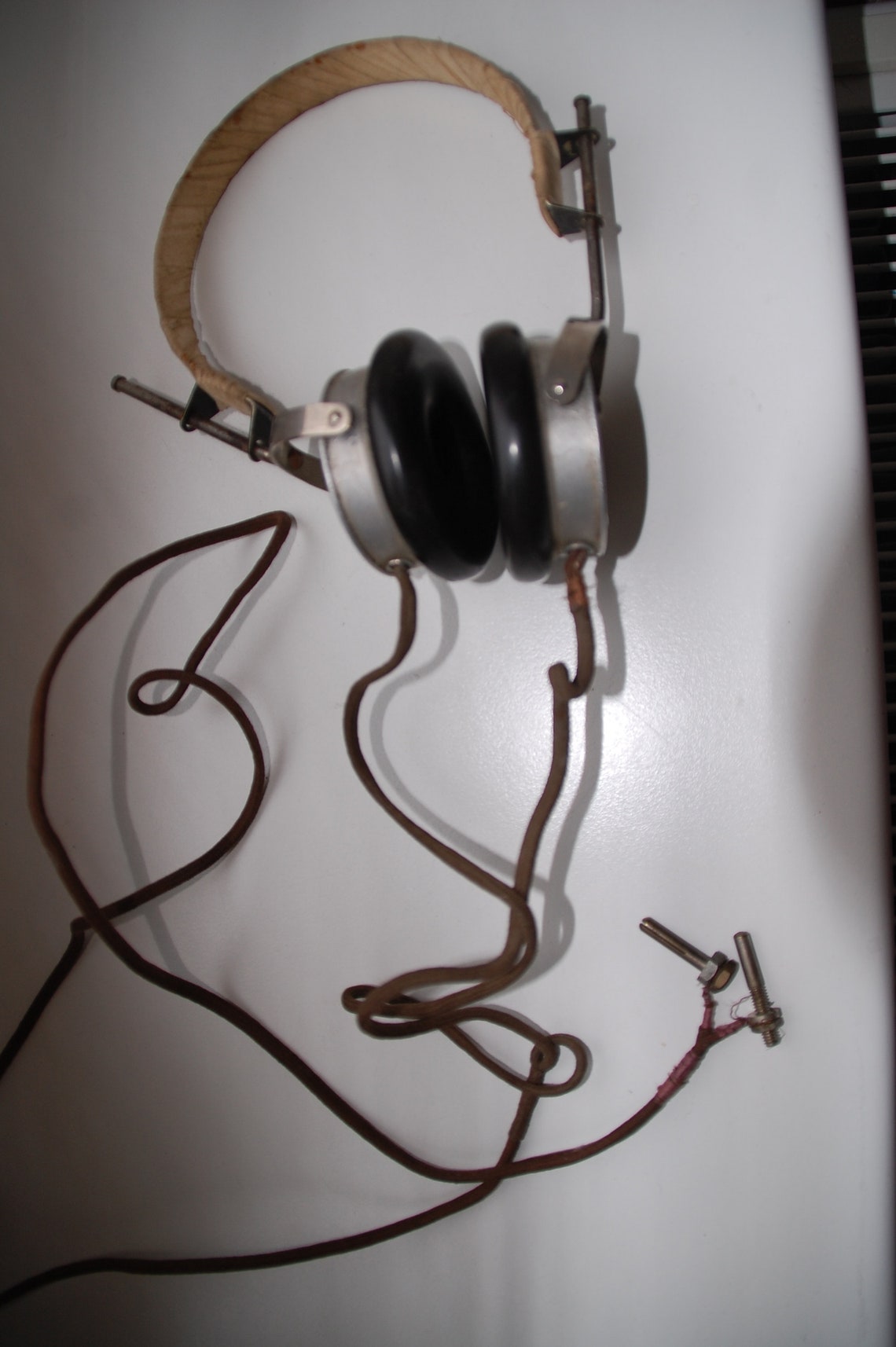 Old military headphones ca. 1930 Etsy