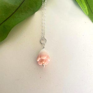 Pikake Necklace- Pink Pikake bead necklace- Jasmine flower- Hawaiian jewelry