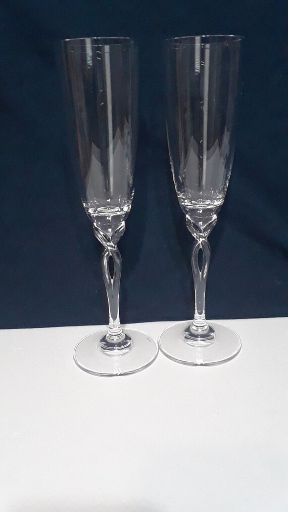 Vintage champagne glasses Clearance