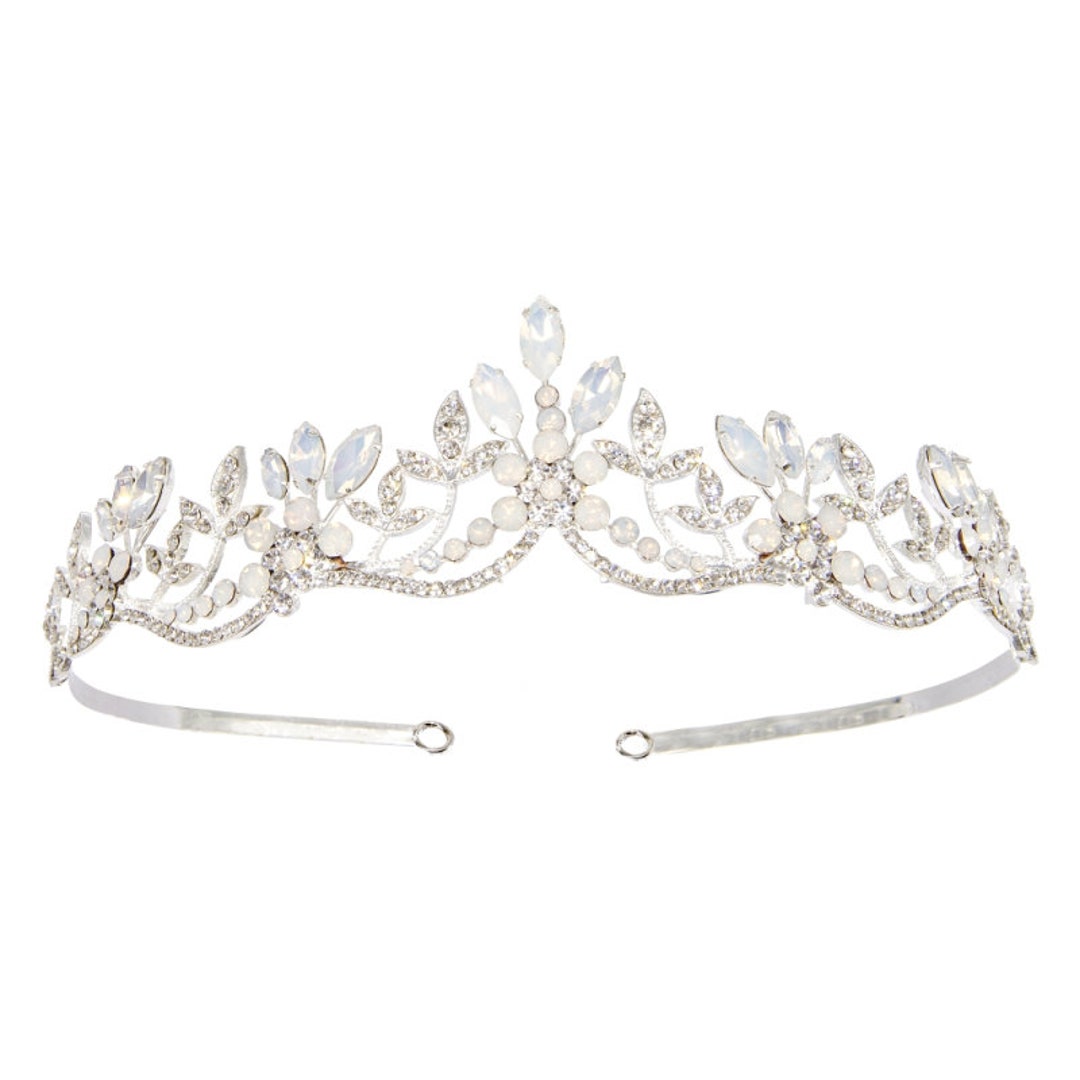 Enchanting Bridal Tiara, Wedding Tiara, Bridal Tiara, Silver Tiara