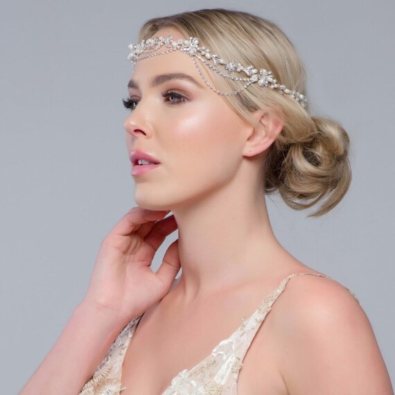 Gatsby Headpiece Gatsby Wedding Gatsby Style Gatsby Theme Gatsby Bride Gatsby Wedding Hair Gatsby Headband Gatsby Accessories Gatsby