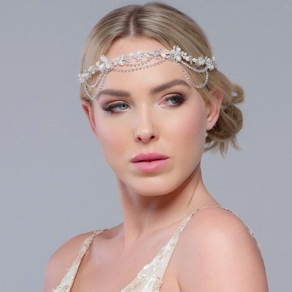 Gatsby Headpiece Gatsby Wedding Gatsby Style Gatsby Theme Gatsby Bride Gatsby Wedding Hair Gatsby Headband Gatsby Accessories Gatsby