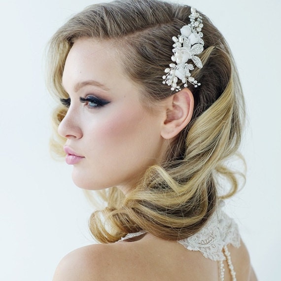 Bridal hair top pieces vintage