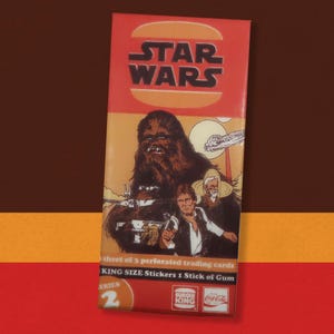 Burger King Coca-Cola Star Wars Wax Pack Cartões Não Esportivos Série 2