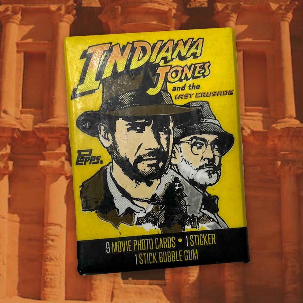Indiana Jones and the Last Crusade Wax Pack Non-sports Trading