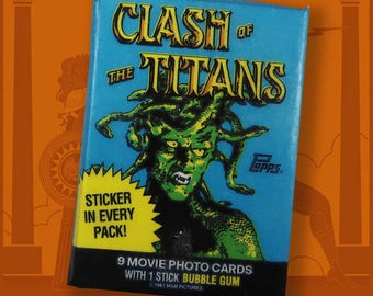 Clash of the Titans Wax Pack Non-Sports Trading Cards