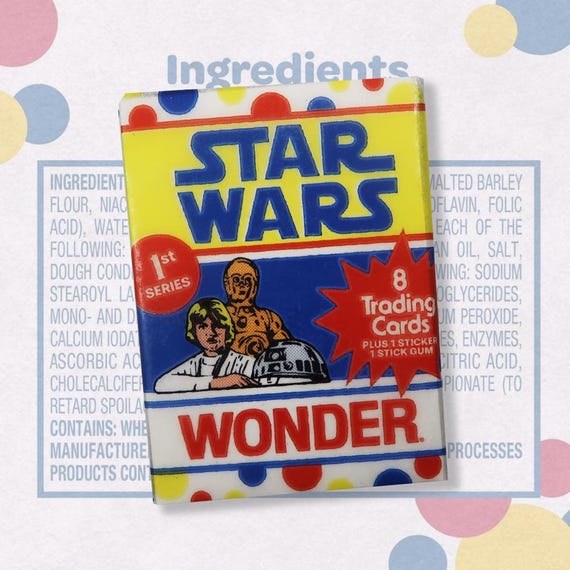 Star Wars Wonder Bread Wax Pack Non-sports Trading Cards Series 1