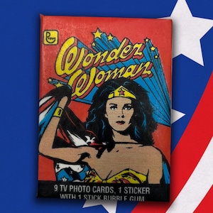 Cartes à collectionner non sportives Wonder Woman Wax Pack