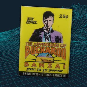 Buckaroo Banzai Wax Pack Sammelkarten ohne Sport