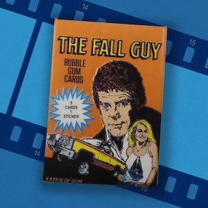 Die Fall Guy Wax Pack Sammelkarten ohne Sport