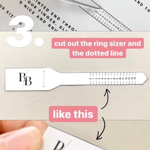 free printable ring sizer find your ring size paper ring