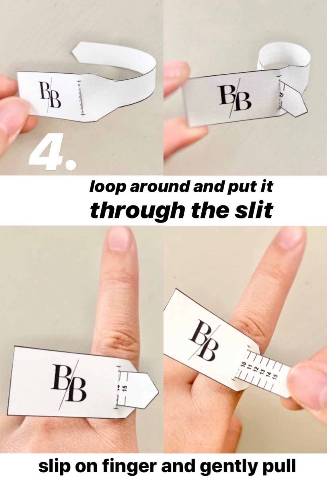 free printable ring sizer find your ring size paper ring