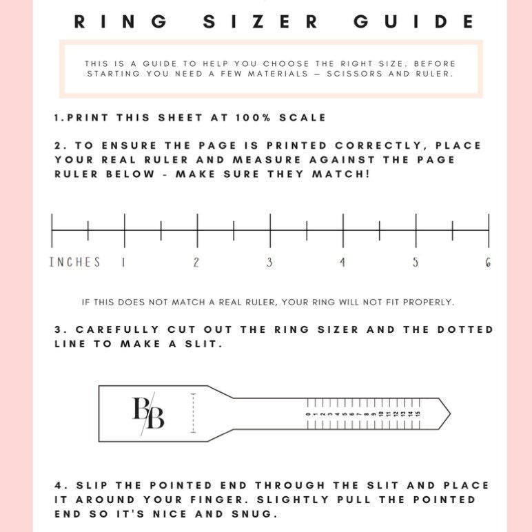 paper ring sizer printable
