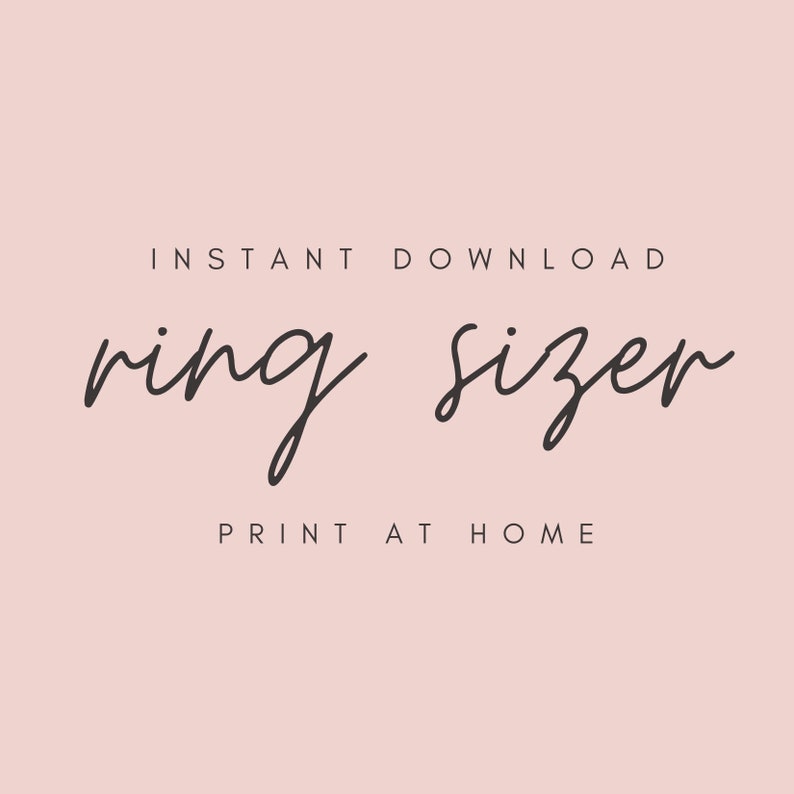 Free Printable Ring Sizer Find Your Ring Size Paper Ring Sizer At Home Instant Download Measure Your Finger Ring Ruler Size Guide image 8