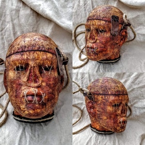 Post apocalyptic human head (not really) bag