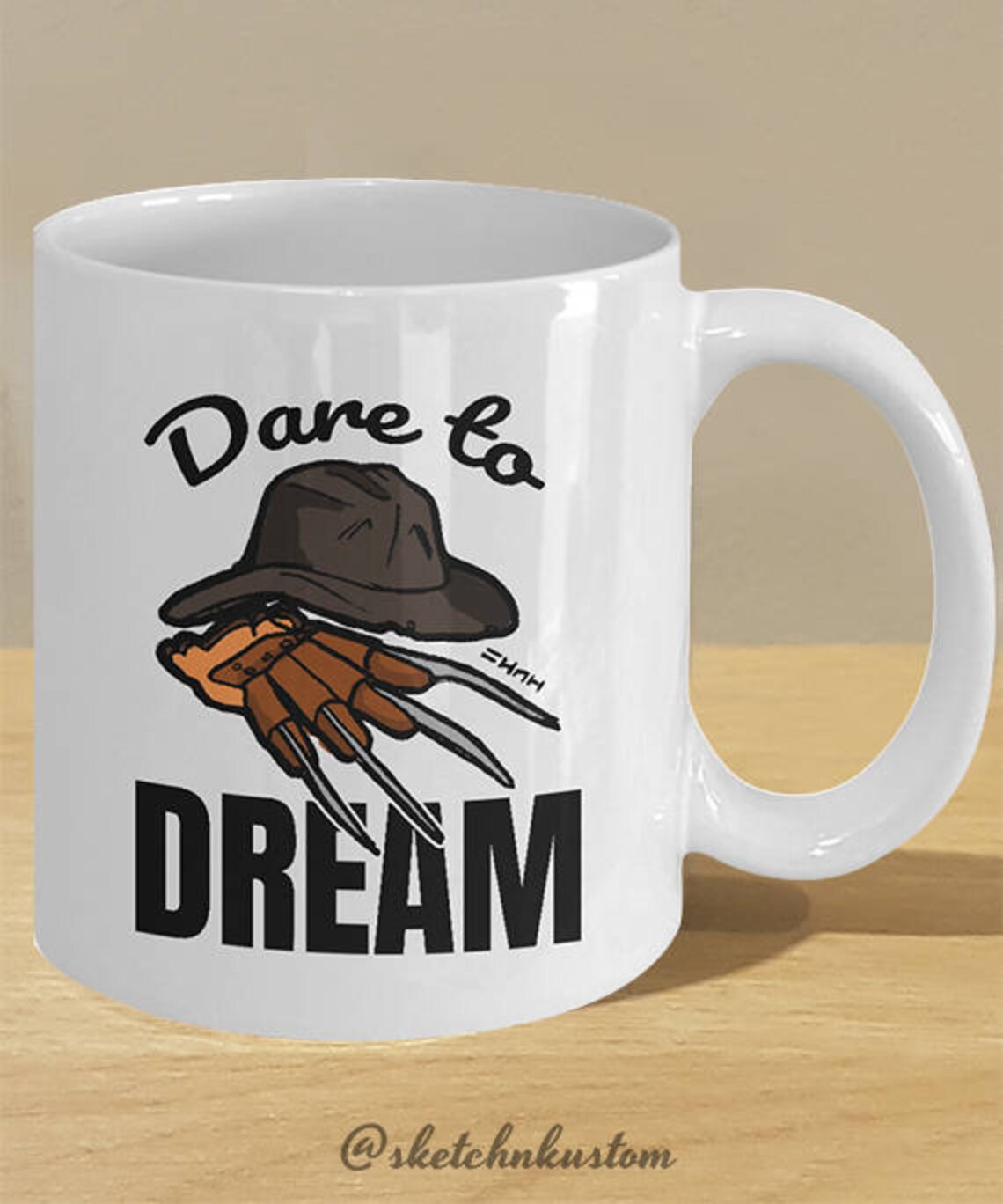 Nightmare Halloween Horror Movie Fan Gift Dream Mug Decor Etsy