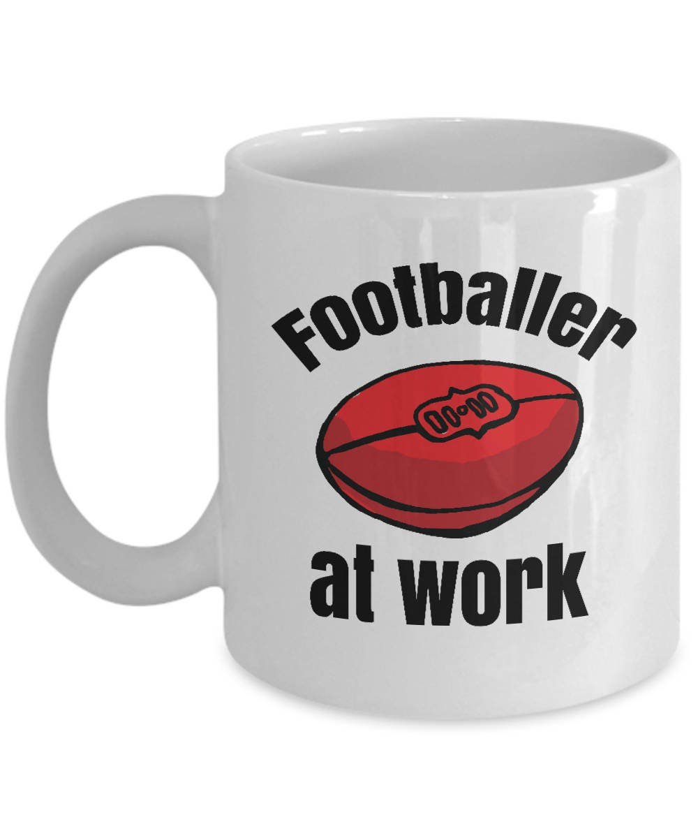 Australian Footy Mug / Footy Gift / AFL Gifts / AFL Mug / Etsy
