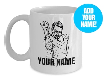 Salt Bae meme Mug - Custom/personalized Name Saltbae guy gift cup - Add Your Name! - Personalised Option Available