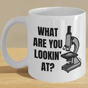 Medical science graduate, pathologist graduate, biology graduate mug, Microscope Mug, Medical scientist mug, pathologist mug, biologist mug
