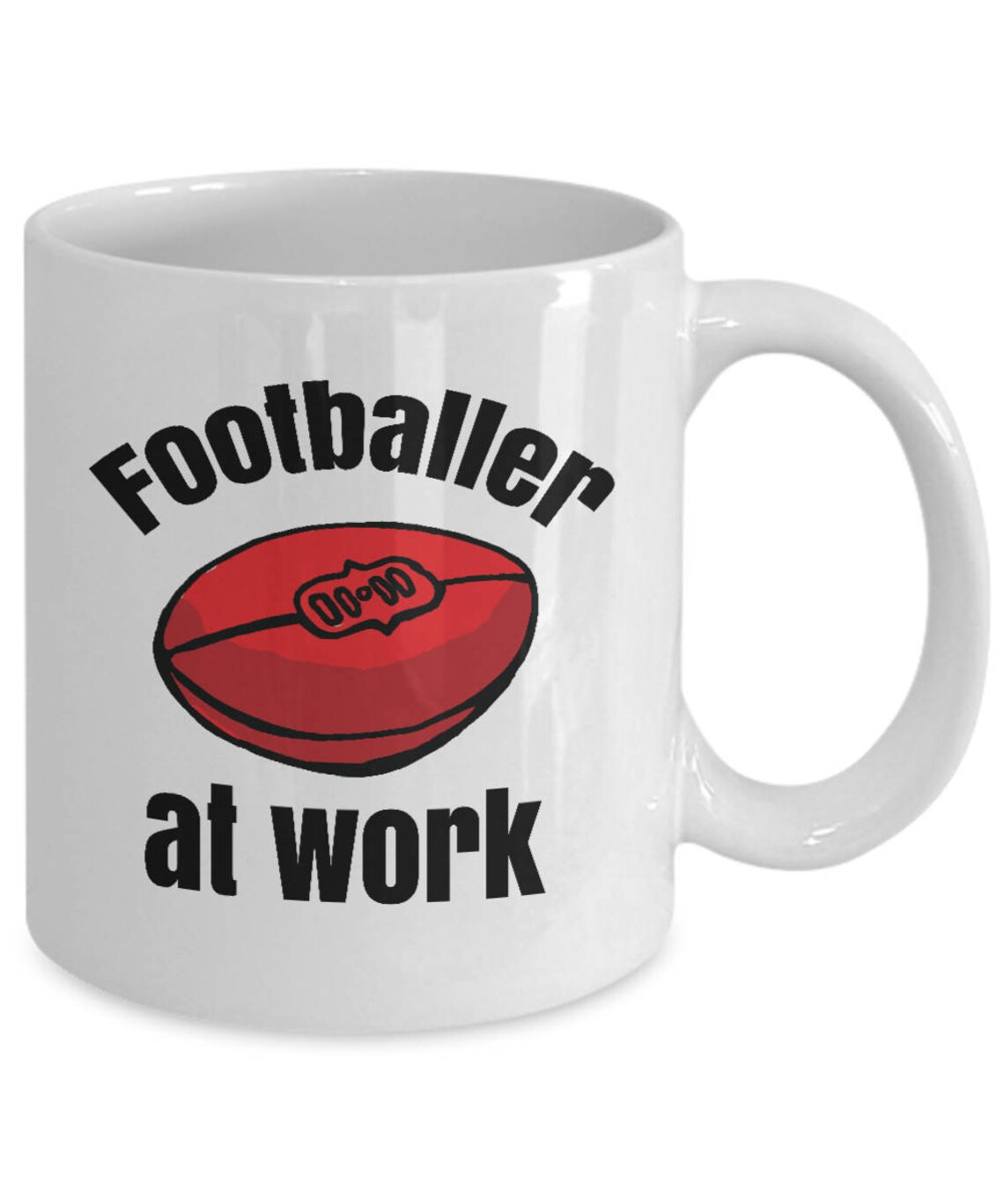 Australian Footy Mug / Footy Gift / AFL Gifts / AFL Mug / Etsy