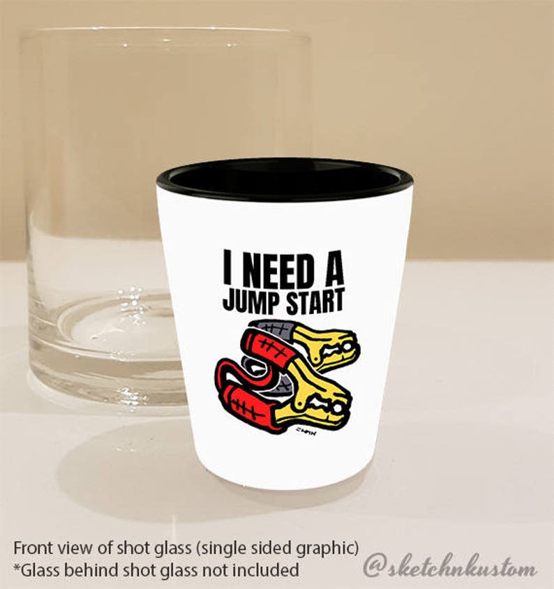 Funny Mechanic Gifts Mechanic Shot Glass Automotive Decor Etsy