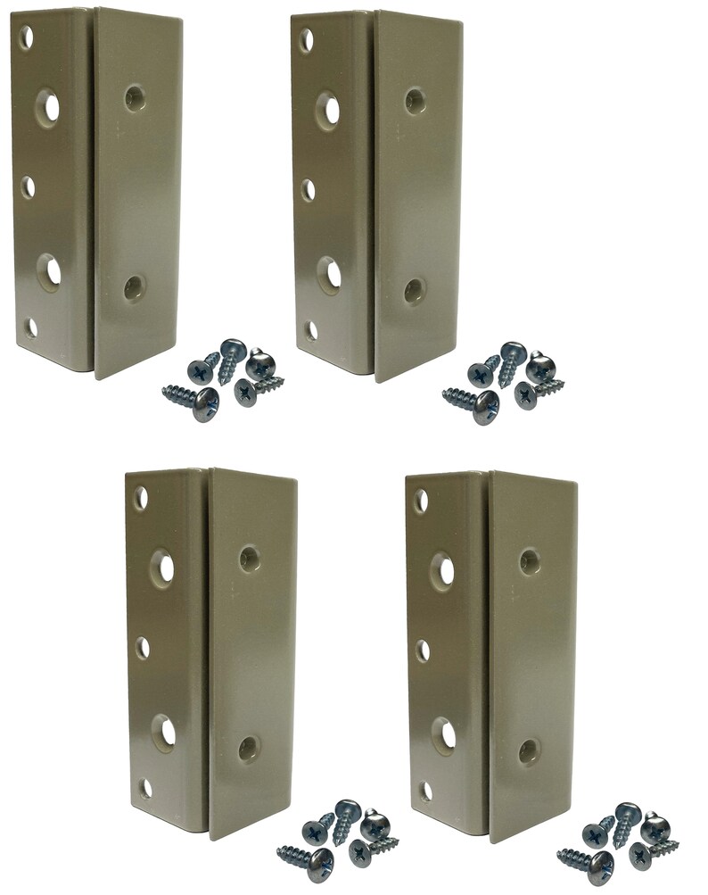 Bed Frame Bed Post Double Hook Slot Corner Attachment Bracket Etsy