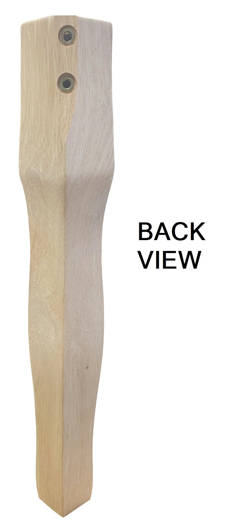 Dining Chair Replacement Front Unfinished Furniture Legs Set Etsy