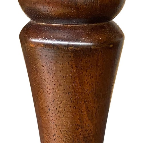 7 Unfinished Wood Turned Round Furniture Legs Set of 4 Etsy