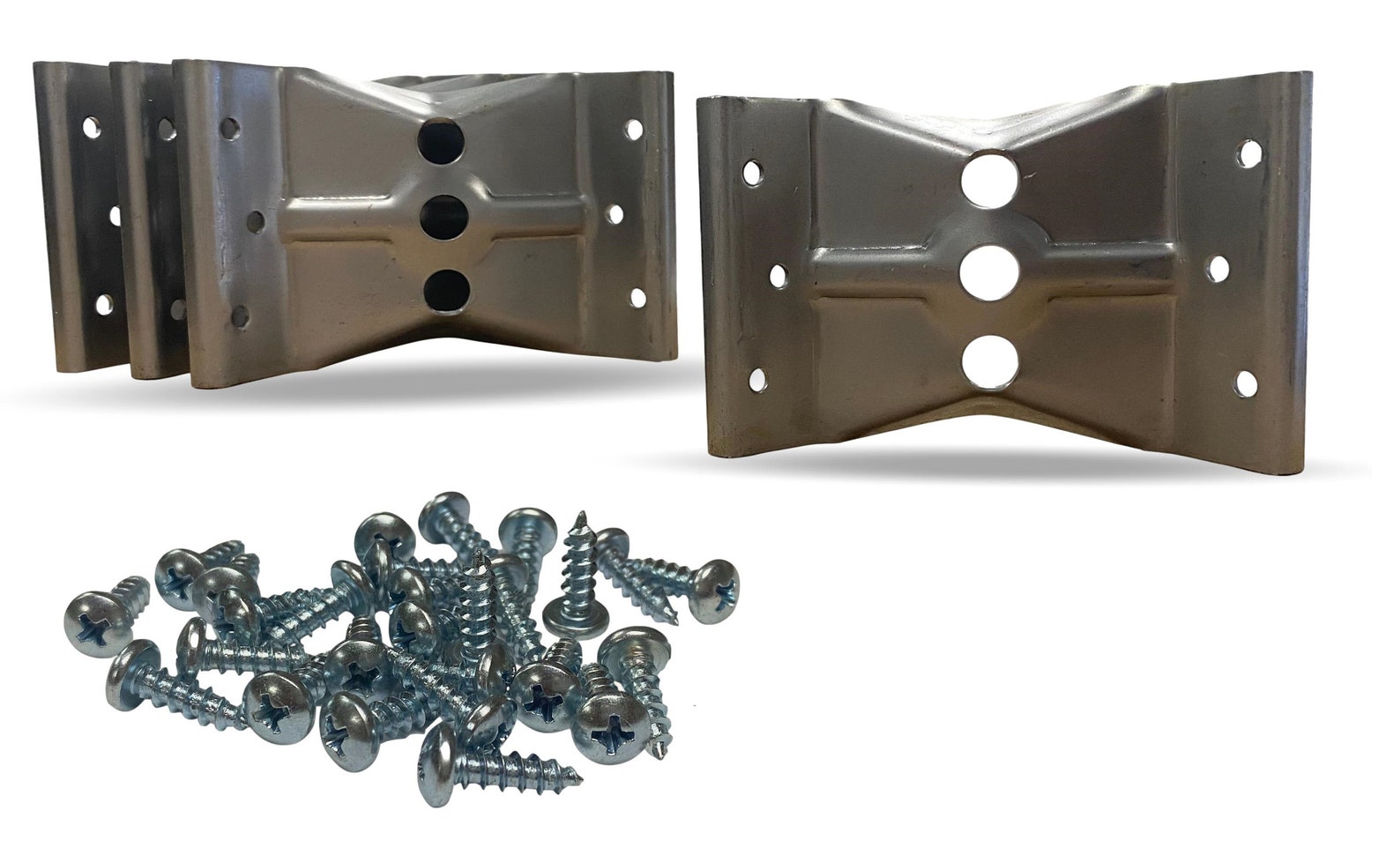 3 x 45/8 Table Mount Corner Apron Bracket Set Etsy