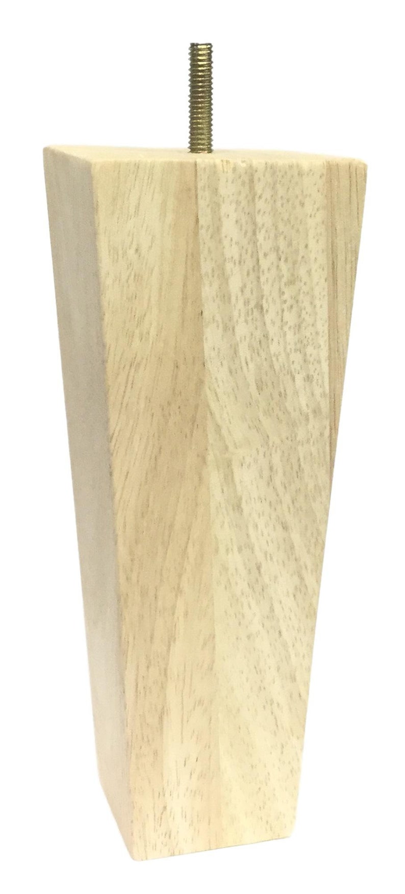 8 Unfinished Wood Furniture Tapered Pyramid Sofa Legs Etsy