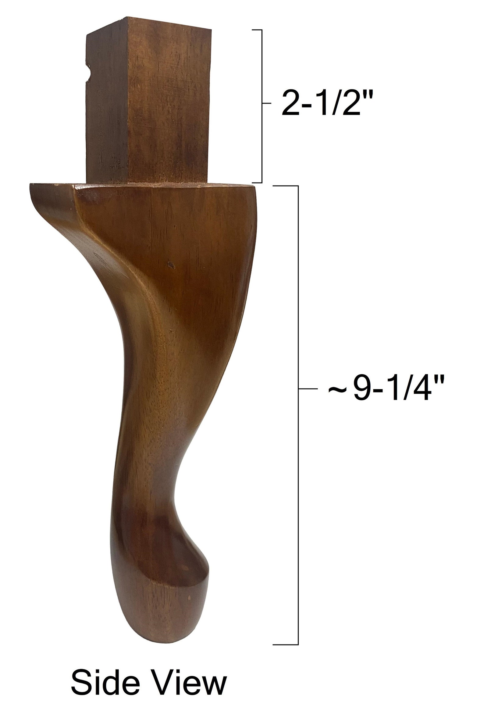 Queen Anne Design Dining Chair Front Replacement Legs Set of Etsy