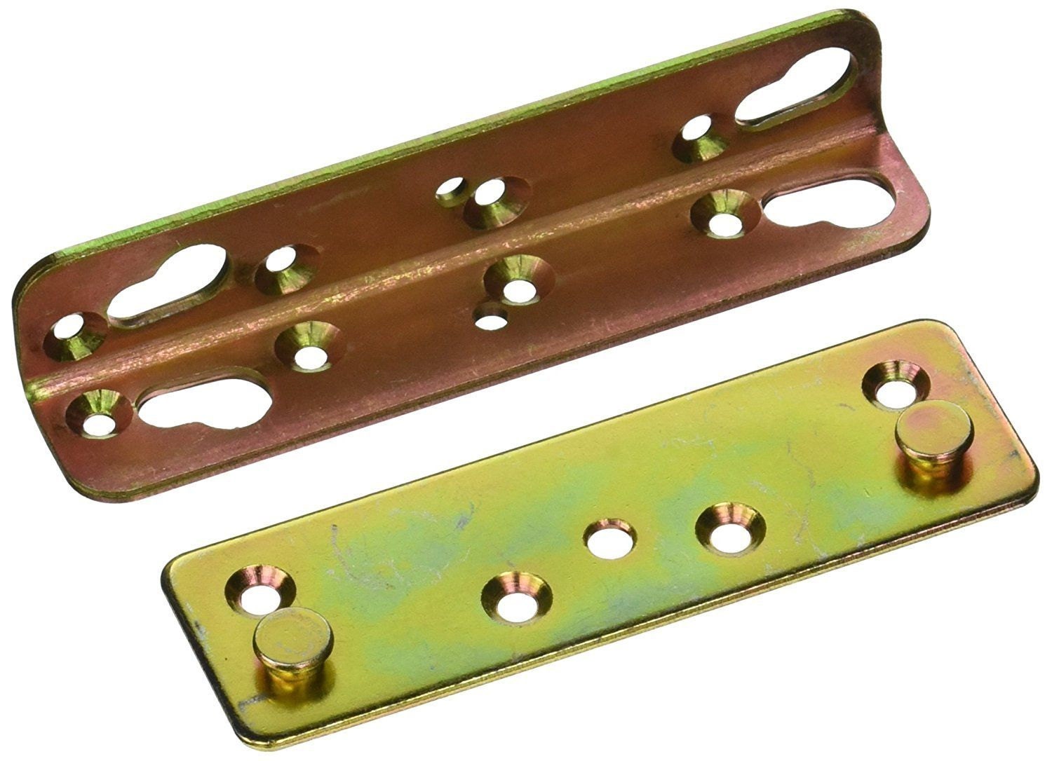 53/16 No Mortise Bed Rail Hinges Fittings Fasteners 4 Sets Etsy