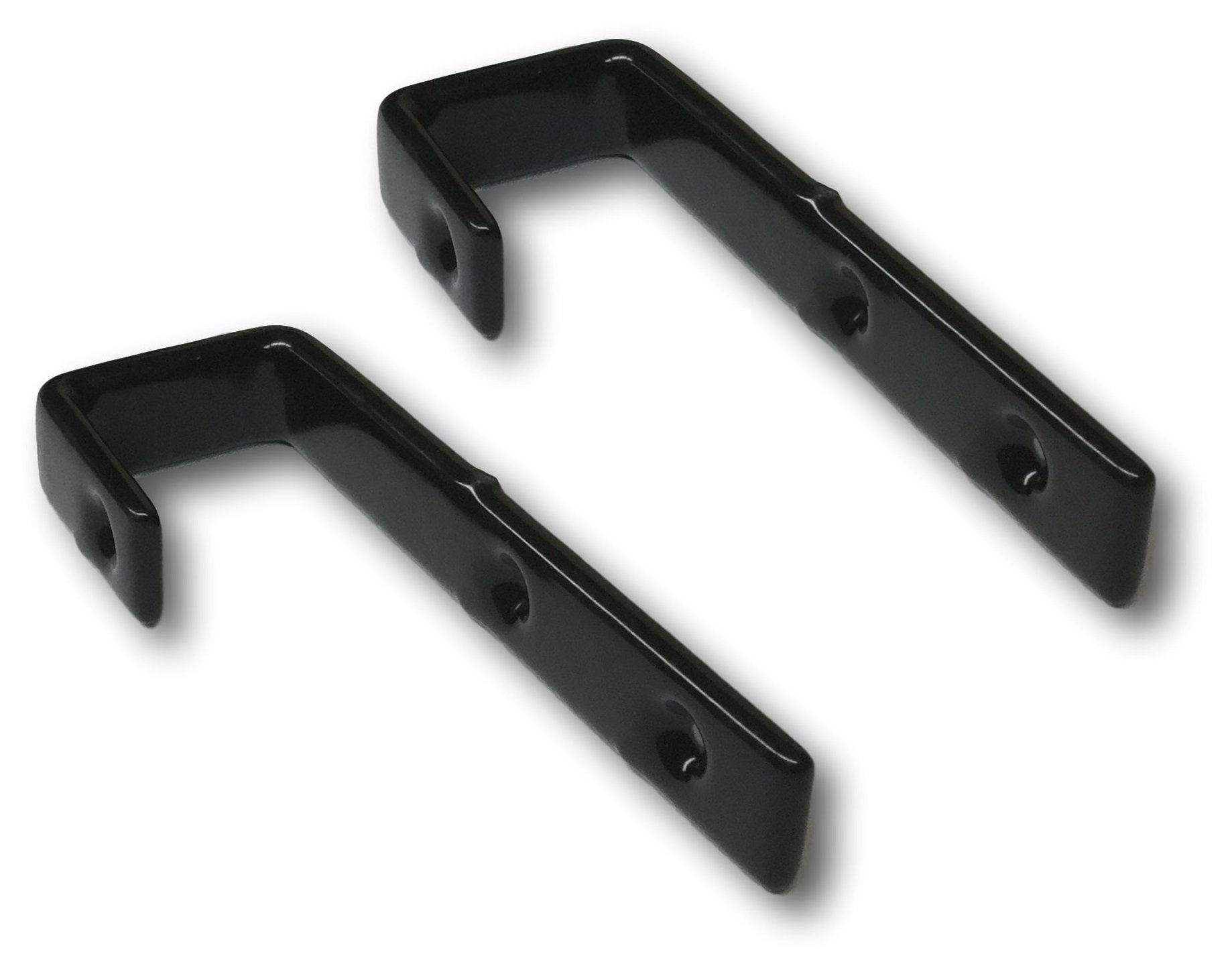 Premium Bunk Bed Ladder Hooks Vinyl Coated 1 Inside Clearance black Set