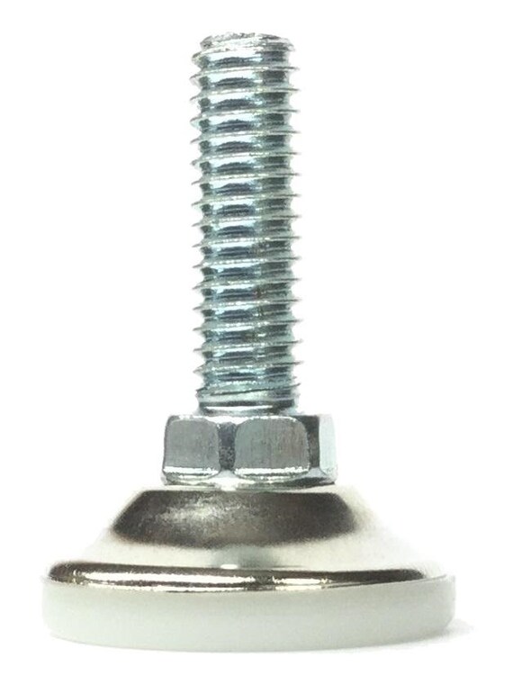 5/1618 Furniture Leg Levelers Adjustable White Nylon Etsy