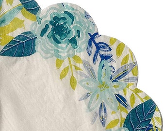 Garden Spring Fling /'/'Sentiment Pink Floral Bee Beverage Paper Napkins 28ct