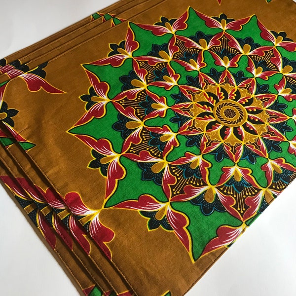 African Placemats Etsy
