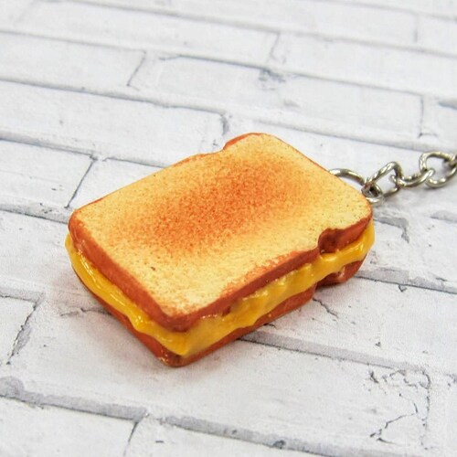 Lofthouse Cookie Keychain // Polymer Clay Food // Miniature Etsy