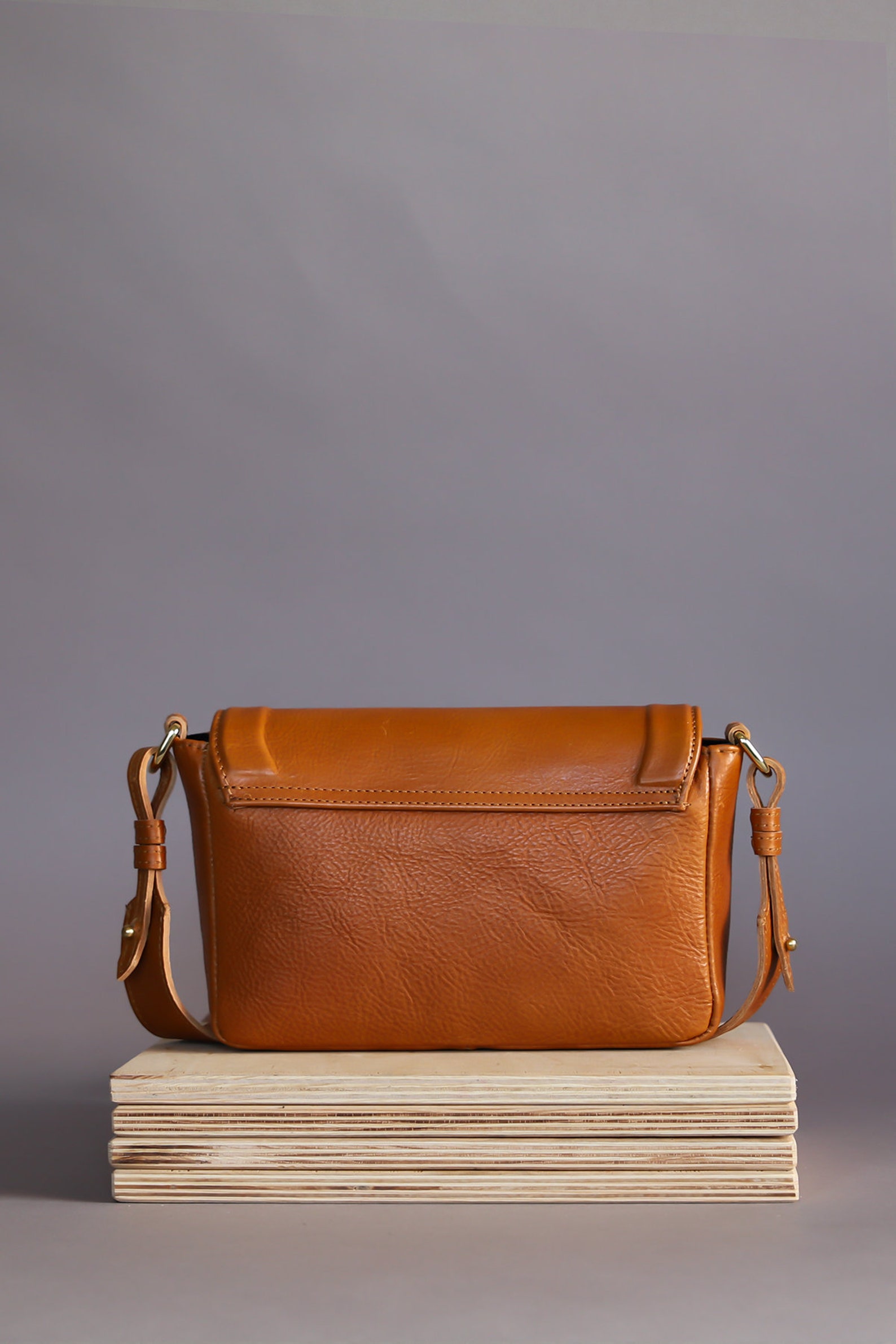 Camel cross body bag leather crossbody purse for women Etsy