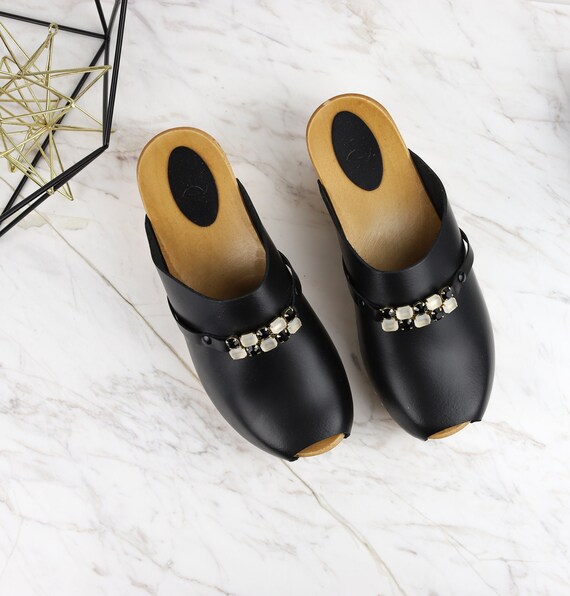 etsy swedish clogs