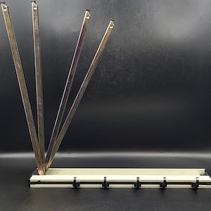 Сompact Movable Towel Rack. Four-Arm Swing Drying Rack with Four Hooks. Vintage Rack for Bathroom/Kitchen/Laundry. NOS Made in the USSR.