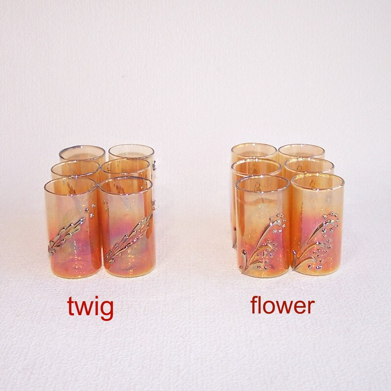 Vintage Cordial Set. Set of 12 Liquor Snifters. Miniature Etsy