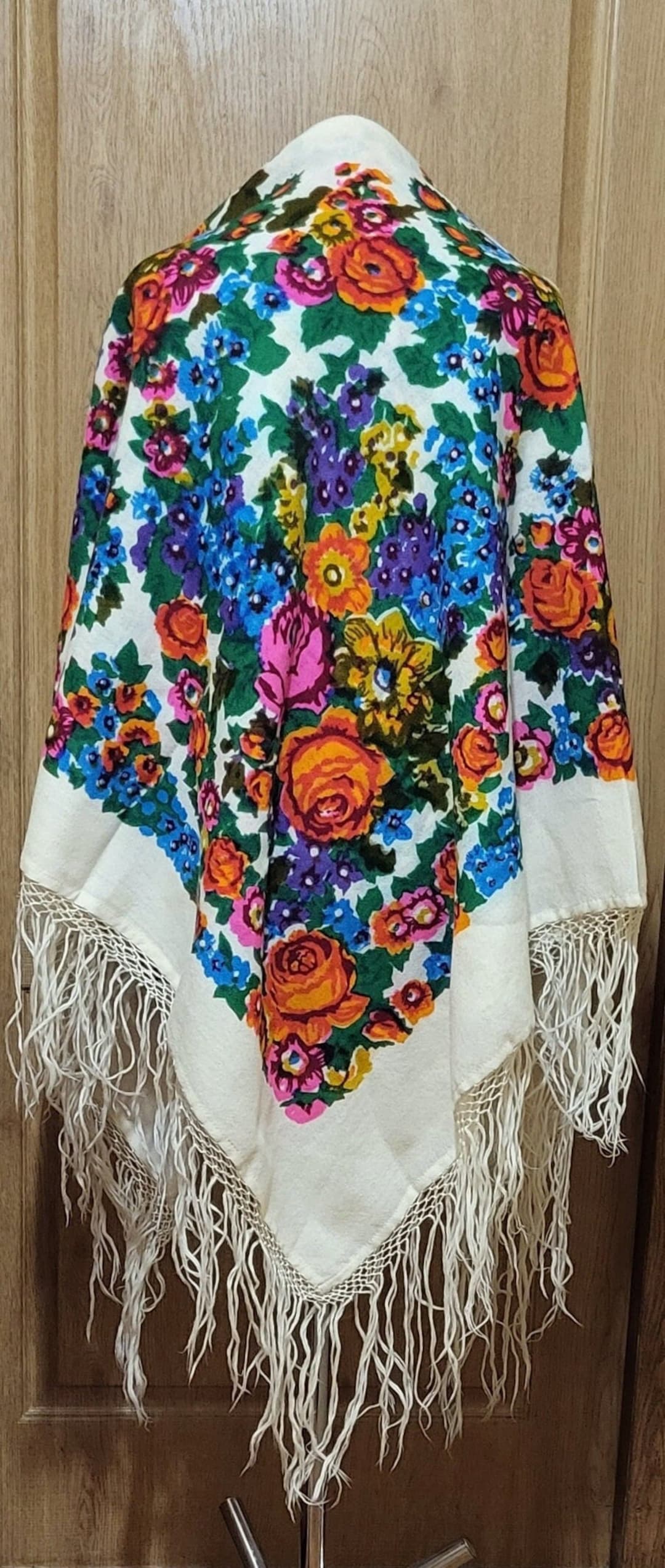 pavlovo posad shawl how to wear